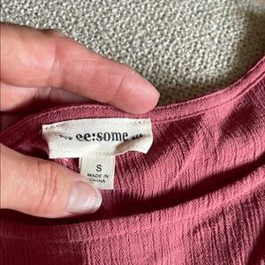 eesome Women's Pink Blouse